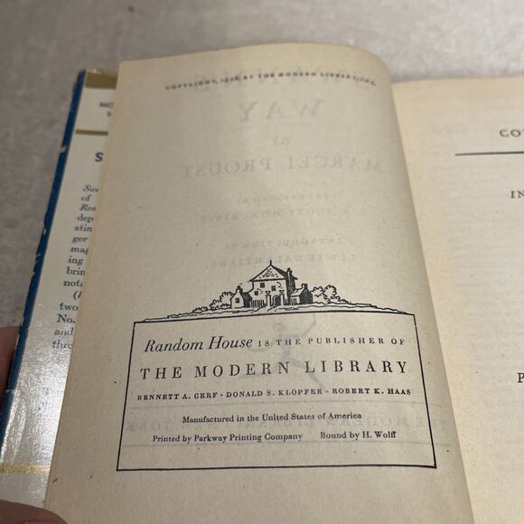 Swann's Way by Marcel Proust - 1928 HCDJ First Edition - Picture 8 of 9